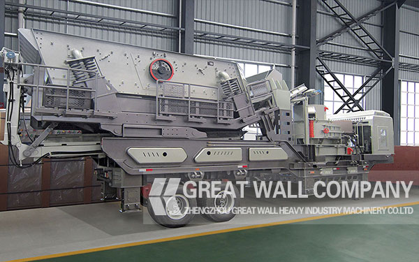Mobile crushing plant price for sale