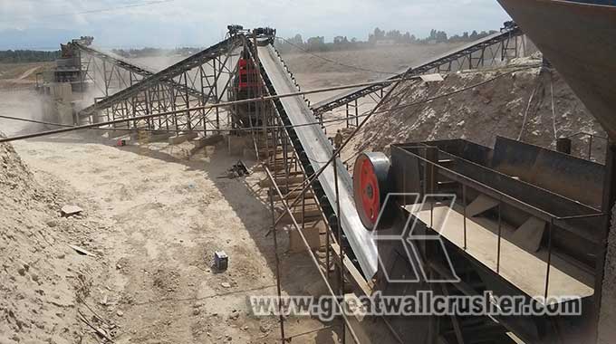 jaw and cone crusher for limestone crushing plant